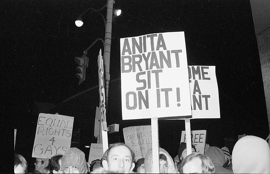 anita bryant demonstration January 1978