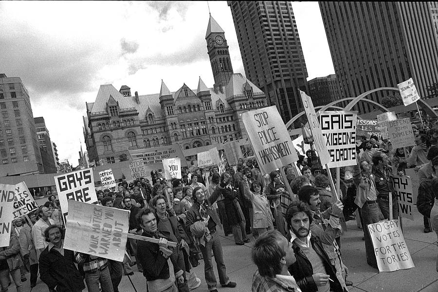 Coalition For Gay Rights In Ontario (CGRO) Toronto Rally, Sept.13, 1975