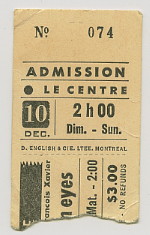 fortune and men's eyes ticket 1967