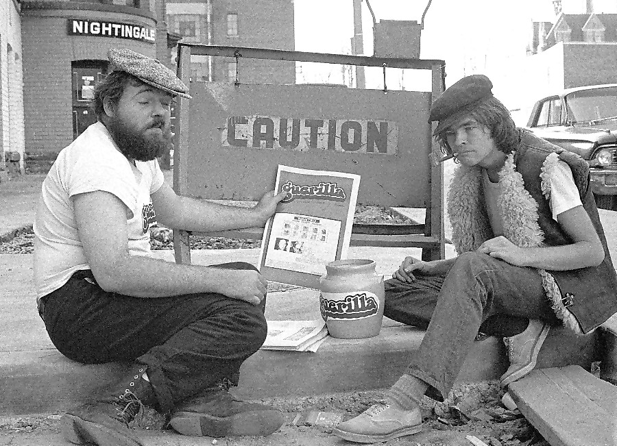 ken hutchinson and mike constable of guerilla