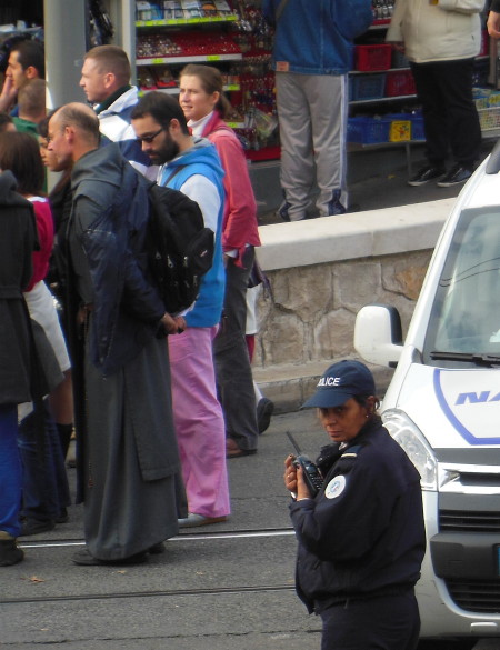 Beginning of anti same-sex marriage demonstration Marseille